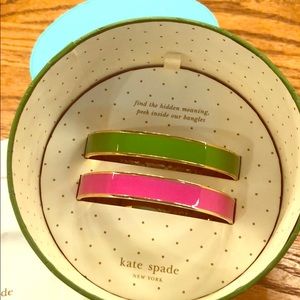 2 Kate Spade ♠️ never worn bracelets